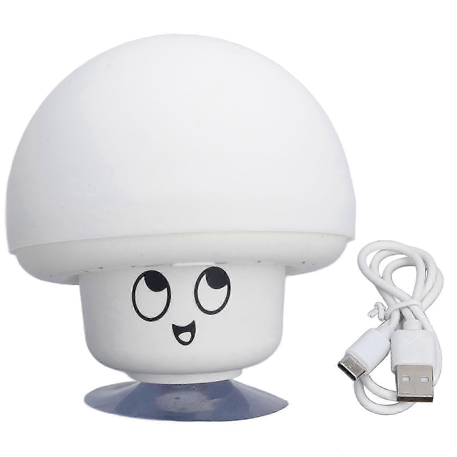 Veilleuse champignon multicolore avec luminosité réglable à 4 niveaux et ventouse