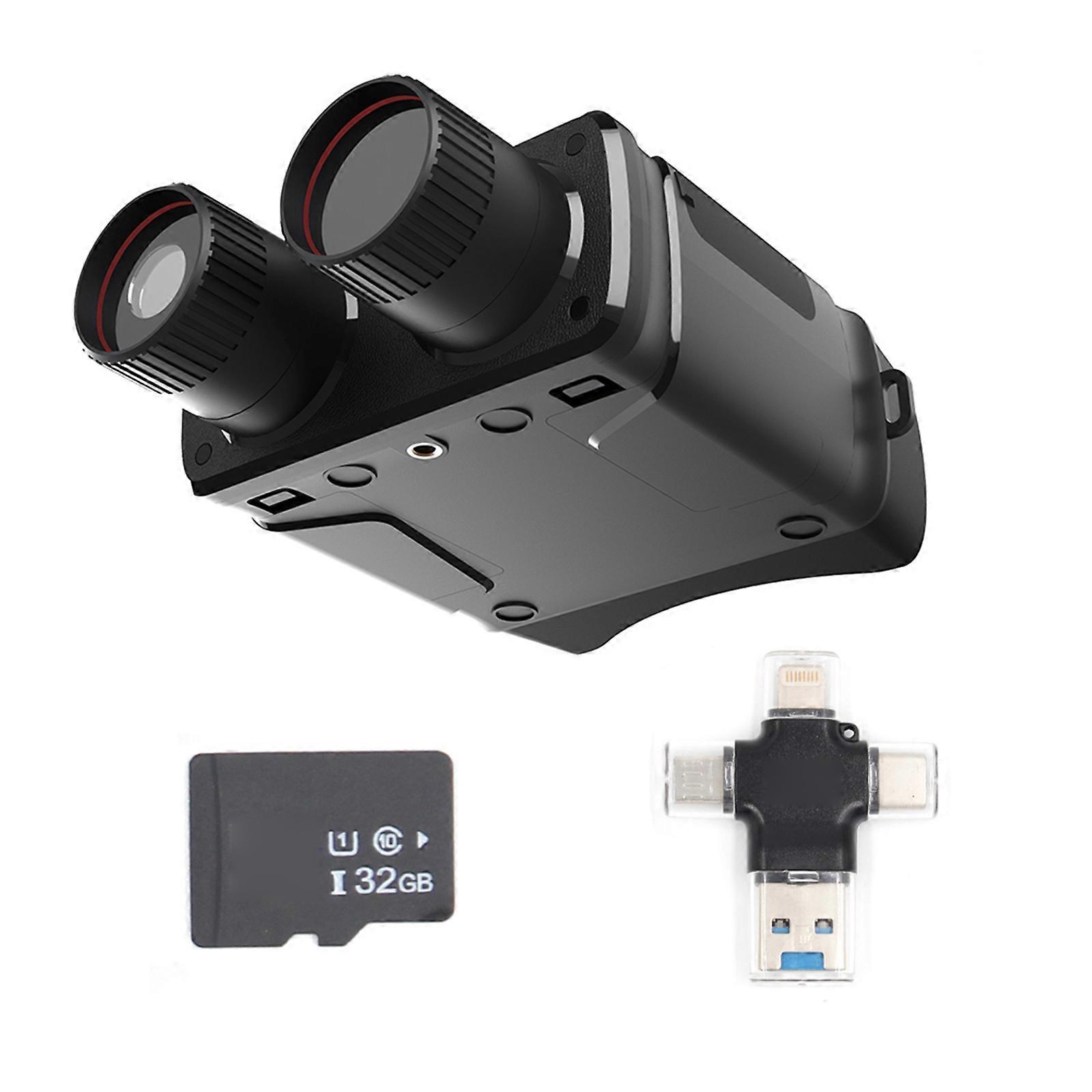 Night for Vision Monocular with Zoom 5X Infrared IR Camera H-D Take Photos & Video Camera Function Data Footage Settable