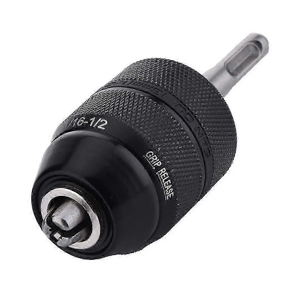 2-13MM Keyless Drill Chuck with SDS Plus Adaptor, Heavy Duty 1/2-20UNF Impact Drill Chuck Converter Quick Change Adapter Conversion Tool