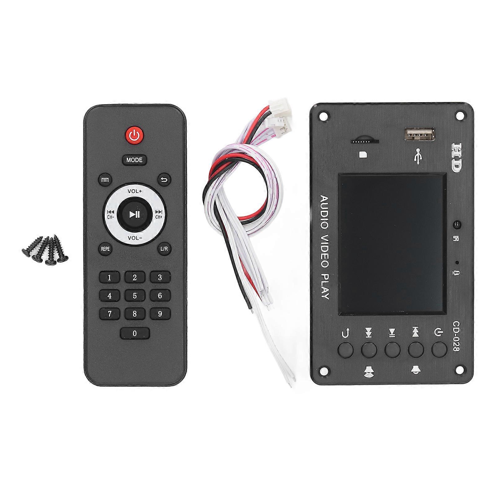 MP5 Decoder Board Module 2.8in TFT Screen USB Lossless Decoding for Sound Vedio Player