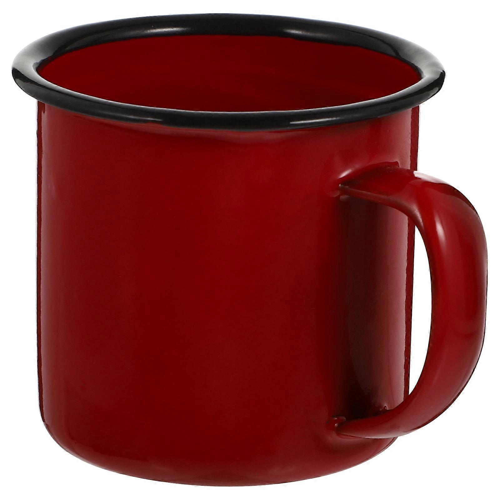 Vintage Iron Wine Cup Hot Pot Mug with Ergonomic Design and Sturdy Base for Home and Restaurant Use