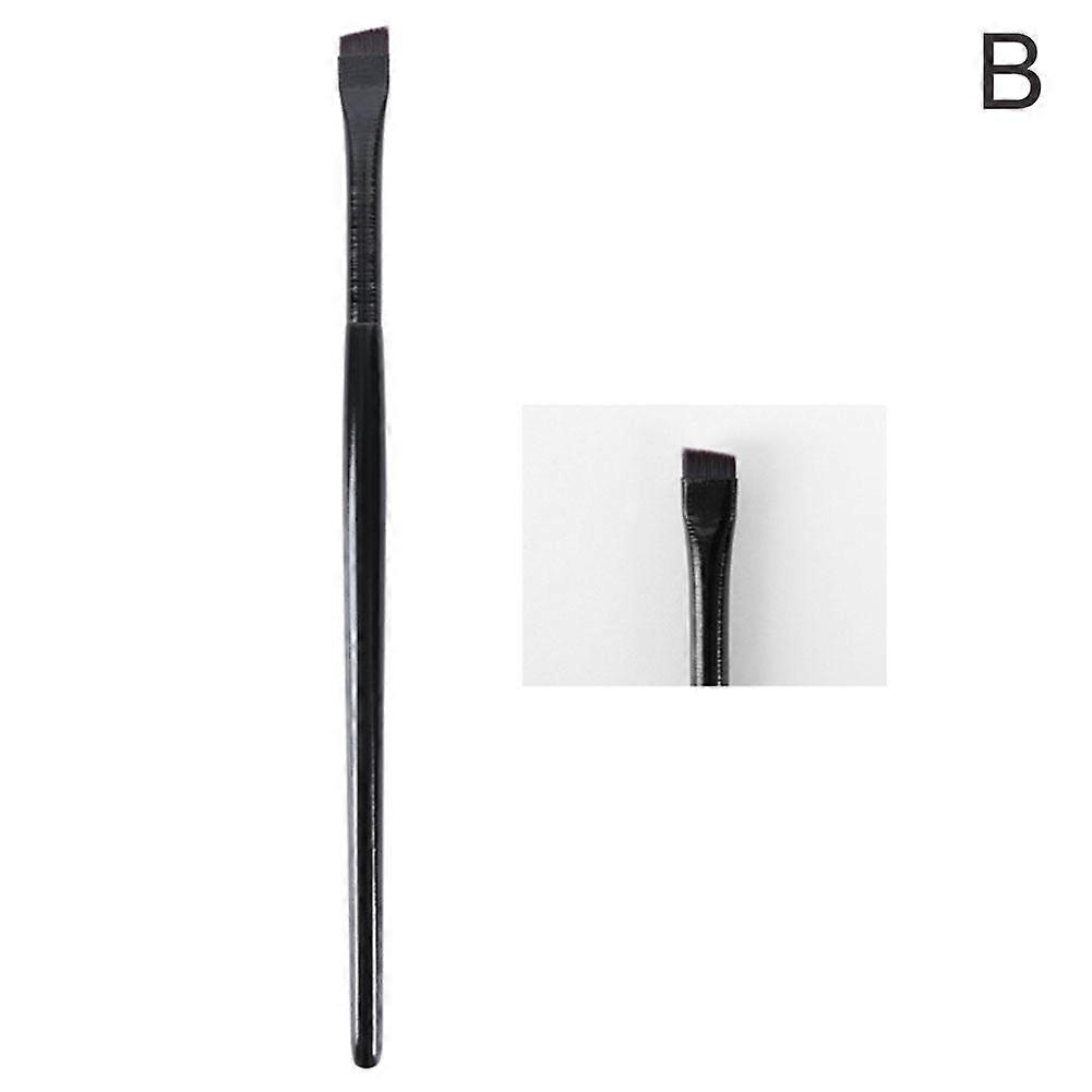 Professional Angled Makeup Brush Set High Quality Nylon Eyebrow Eyeliner Brush For Precise Makeup Application