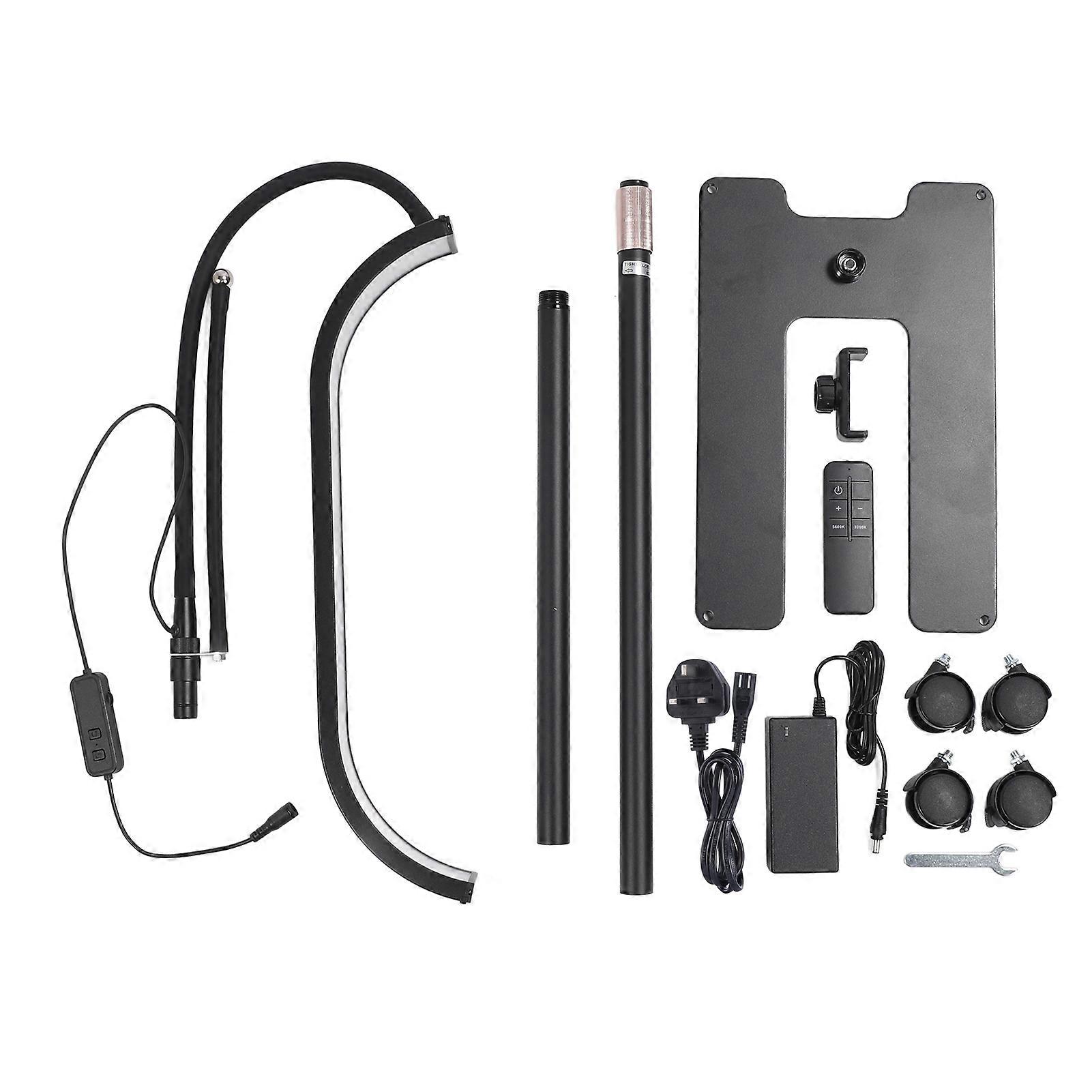 Eyelash Tech Lash Light Lamp: Adjustable, Remote-Controlled, with Phone Holder & More