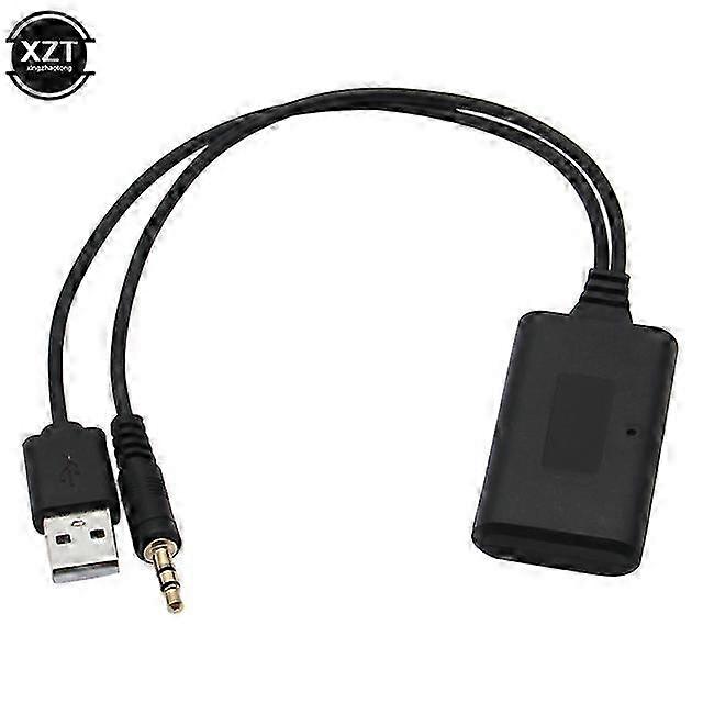 Bluetooth 5.0 Car Audio Receiver for  E90 E91 E92 E93 - USB & 3.5mm AUX Adapter with AUX-IN Cable