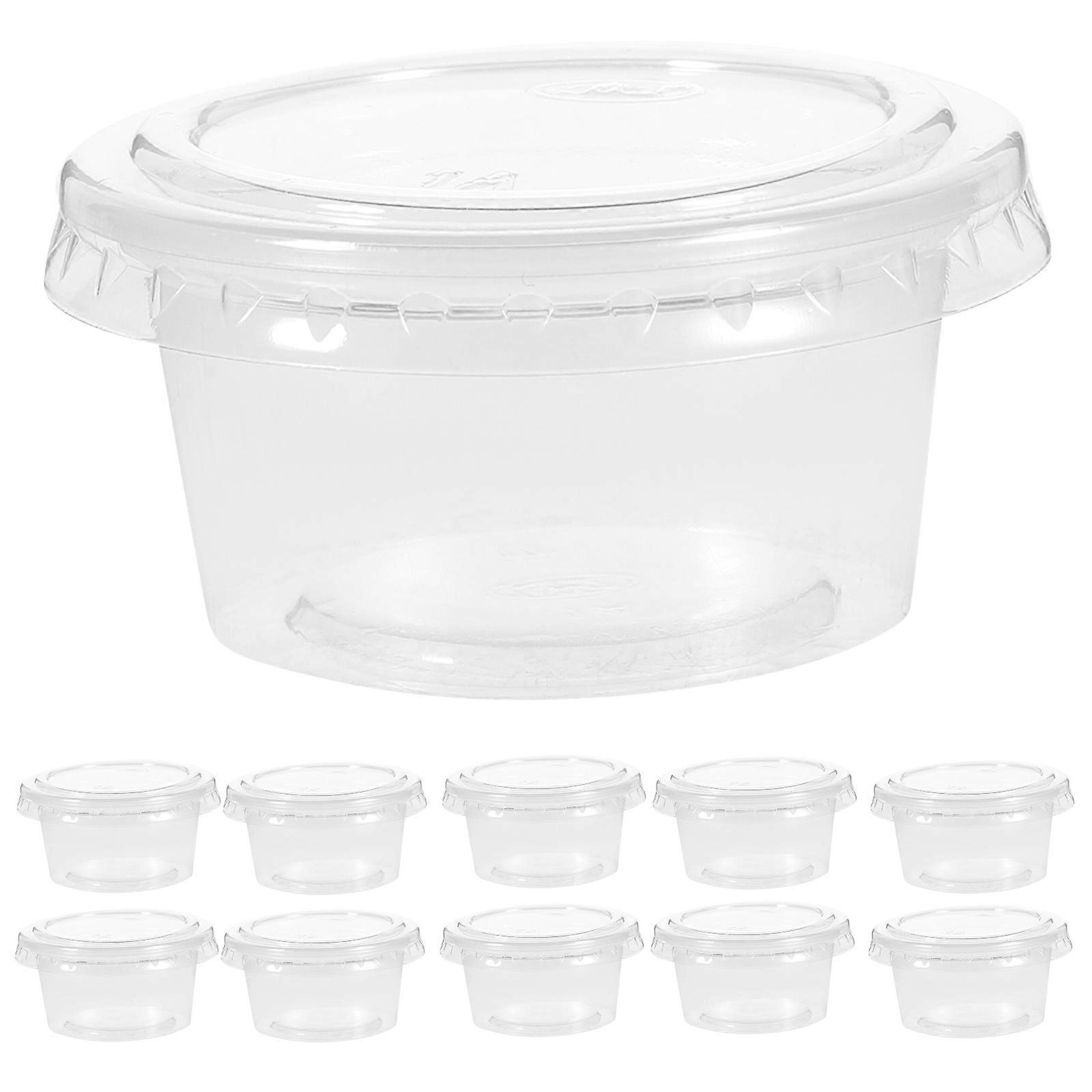 Cups with Lids Perfect for Jelly and Desserts