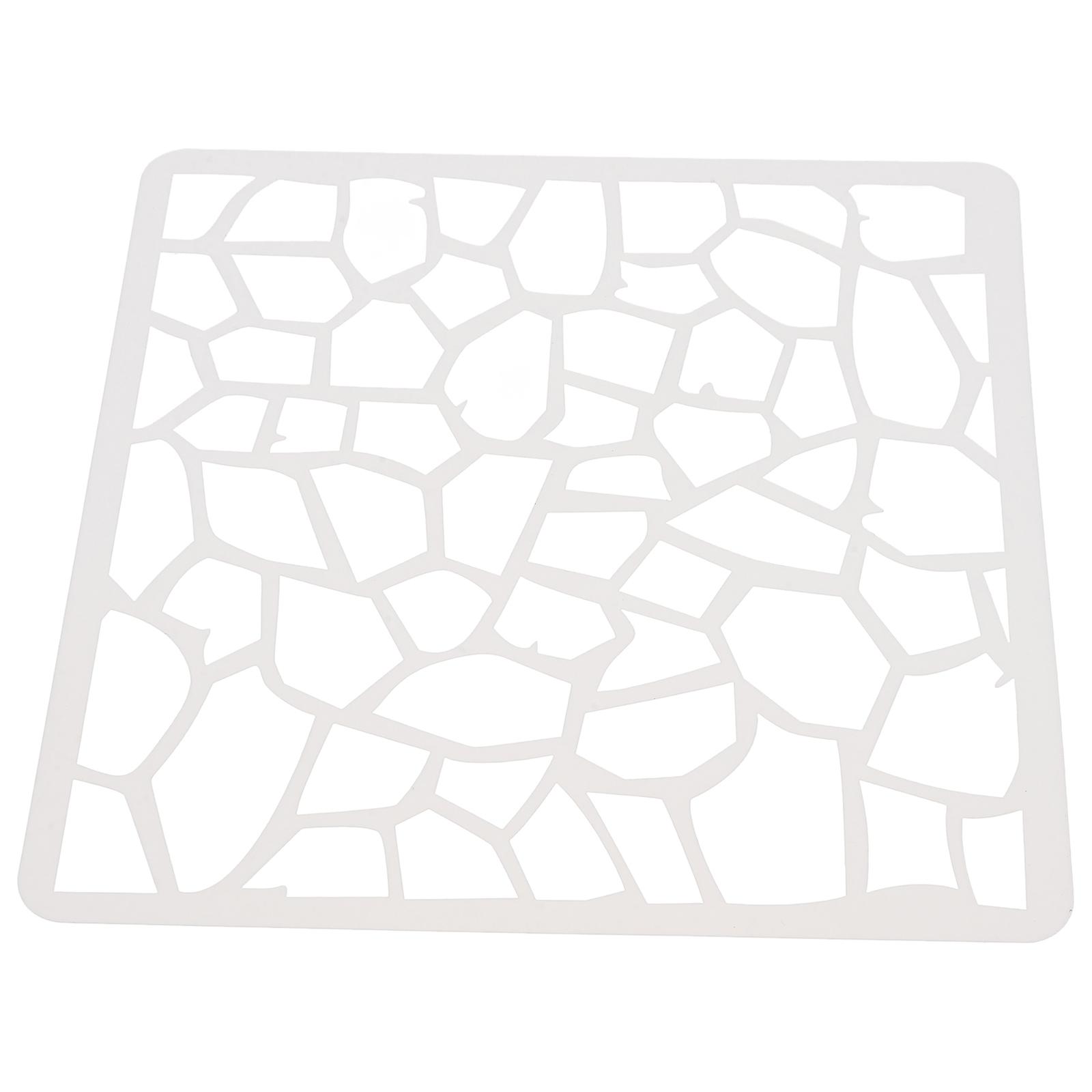 Geometric Stencil Set, Ideal for Irregular Patterns on Walls and Floors