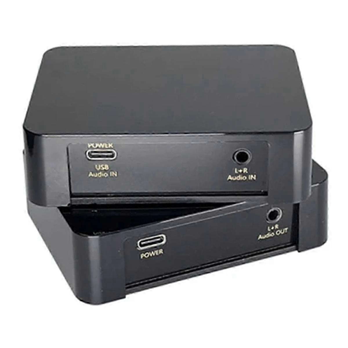 UHF Digital Wireless o Transceiver for Stereo Music Streaming Adapter Receiver Transmitter 200M Range Hifi Sound Quality