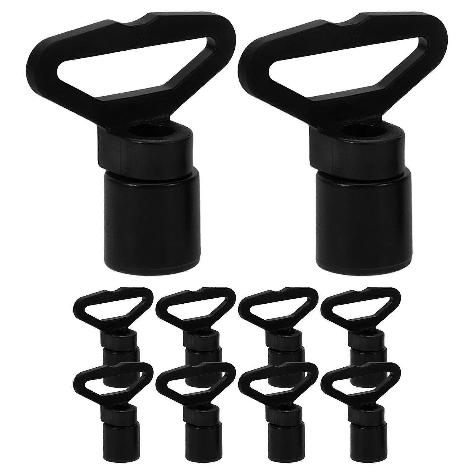 Boat Cleat Tying Yacht Rope Hook Docking Prevent Loss Outdoor Activities 3.50X3.30X1.00CM 10Set