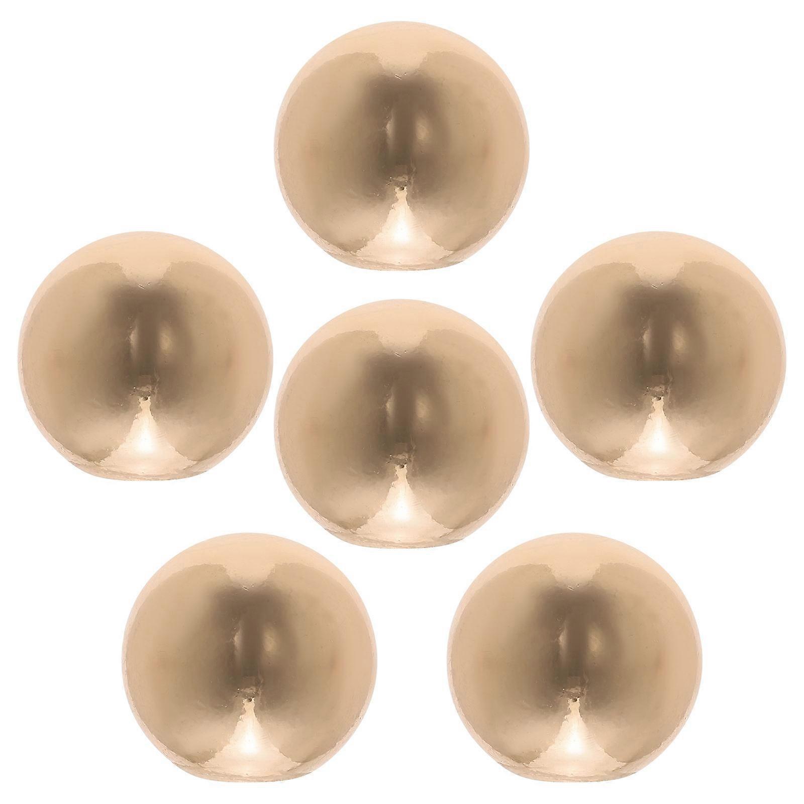 Lamp Accessories Golden Metal Round Decorative Topper Standard Lamp Harp Fit Table Lamp Use 6Pcs