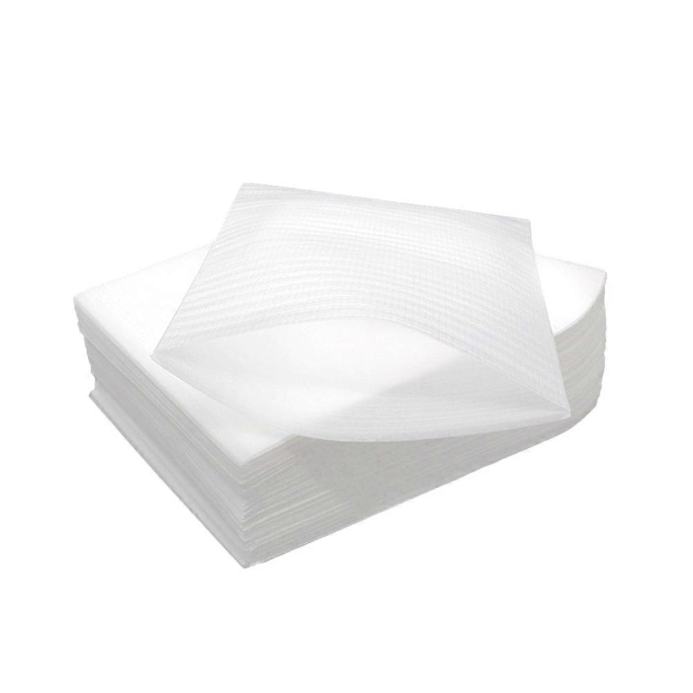 Dishes Packing Material Foam Pouches 30x40cm White Protection Vibration Absorption Reusable 50Pack