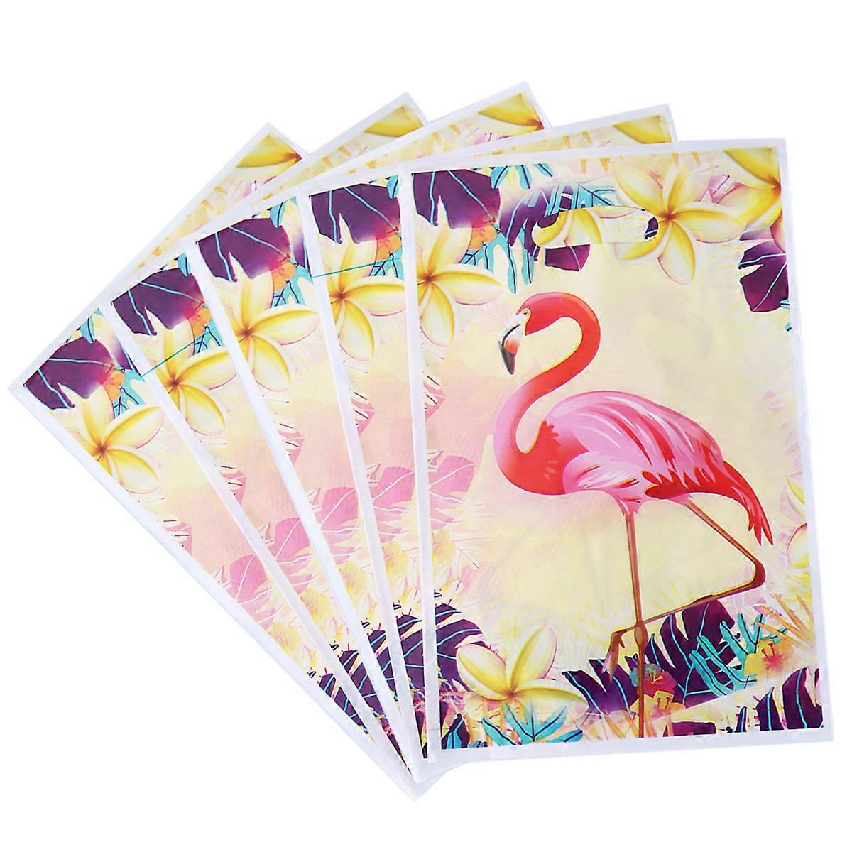 Sacs de cadeaux d’anniversaire multicolore rectangulaire conception durable pour les faveurs de fête d’anniversaire de mariage 25 x 16,5 x 0,02 cm en plastique 20pcs