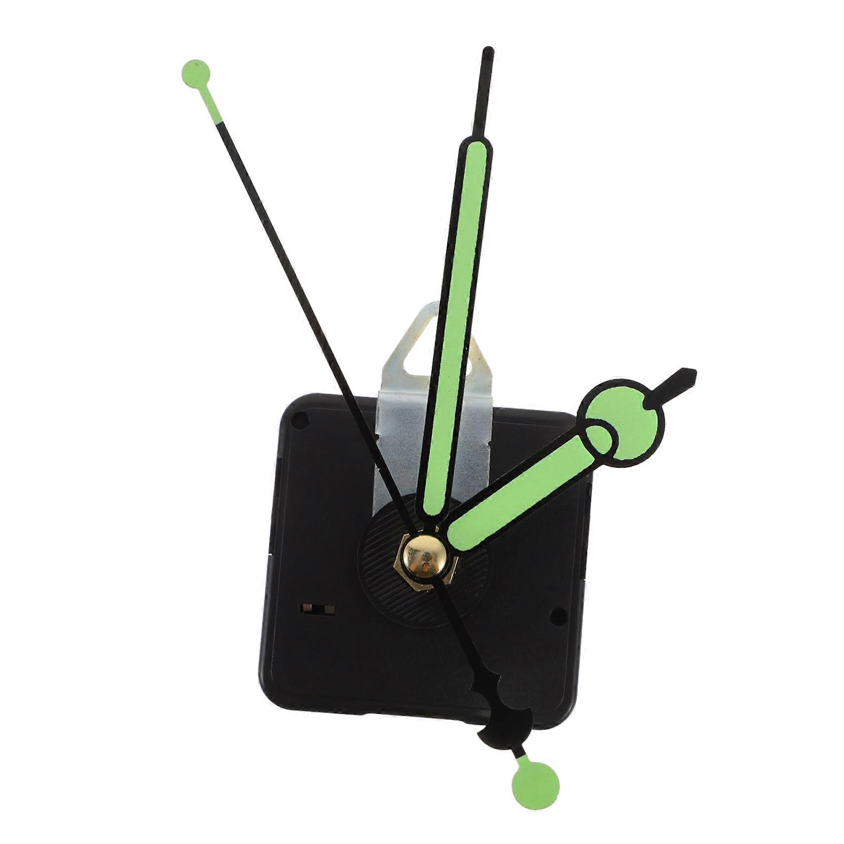 Quartz Clock Movement Replacement Kit - 3 Sets, Wall Clock Parts, Luminous Hands, For Battery-Powered Clock Movements