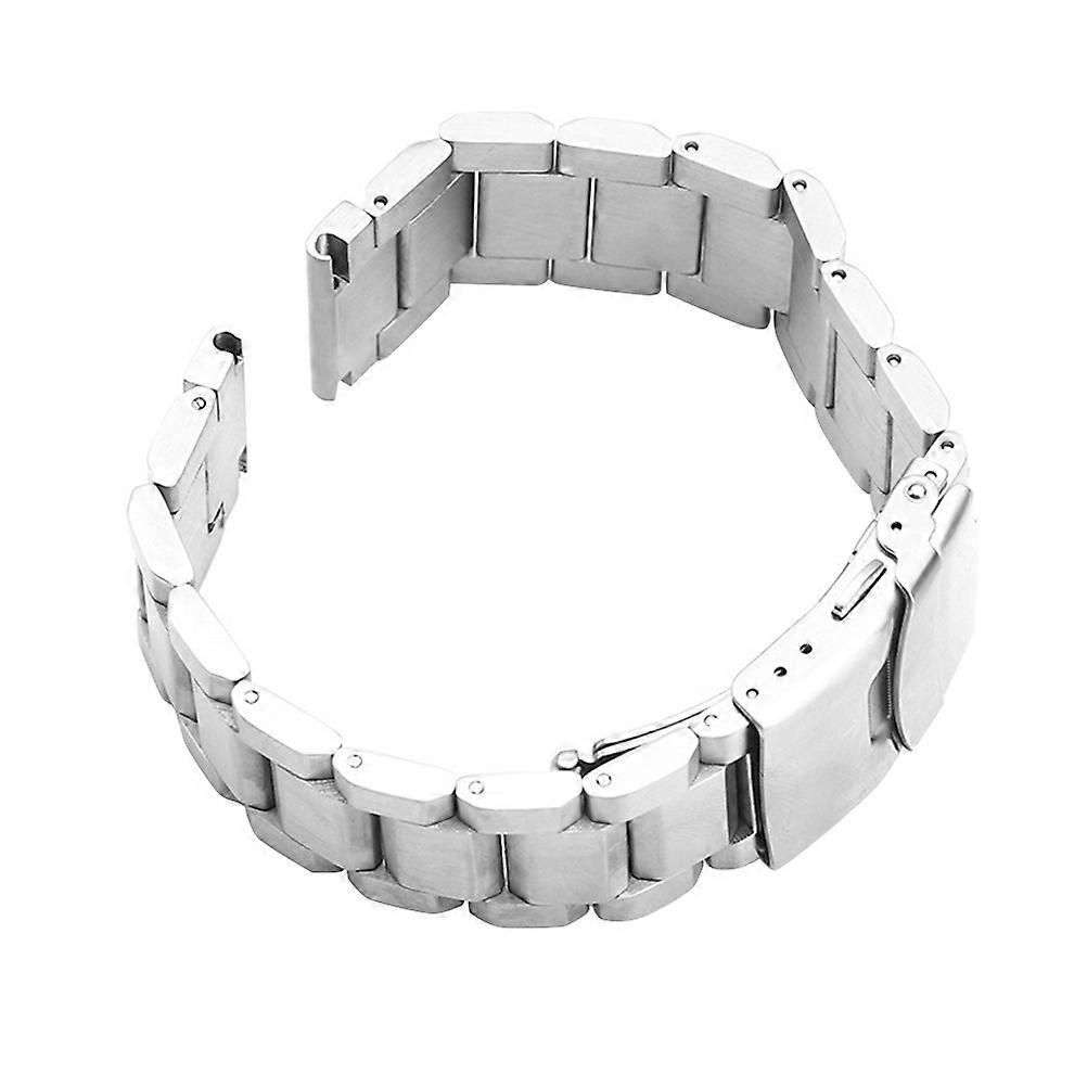 Stainless Steel Watch Band Replacement Strap with Unique Lock Clasp for Elegant Design and Gifting on Special Occasions