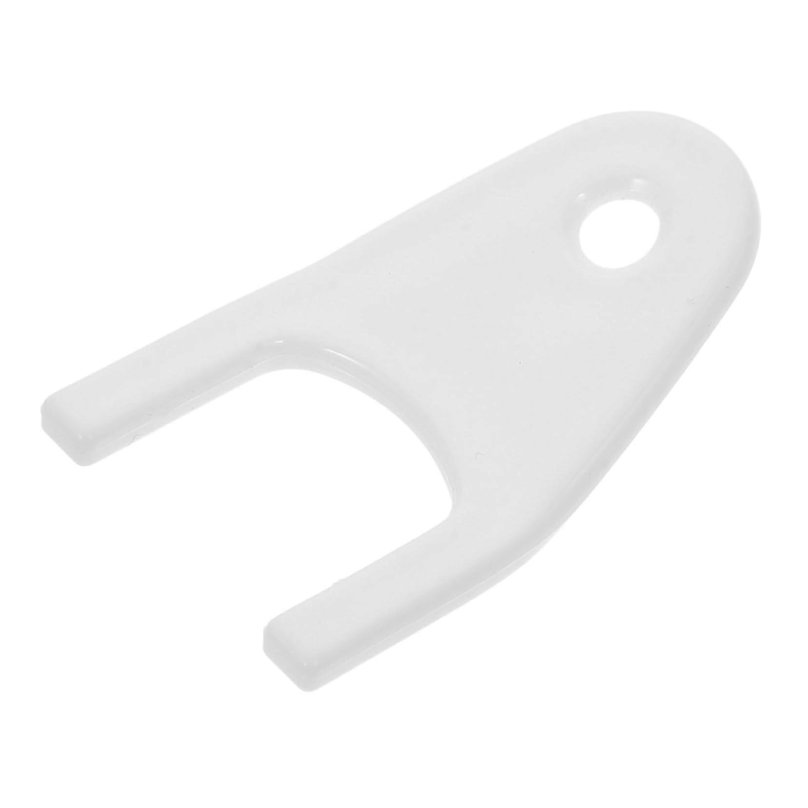 Tissue Box Lock Buckle Key for the paper dispenser toilet paper dispenser key universal key for paper towel dispenser Plastic White