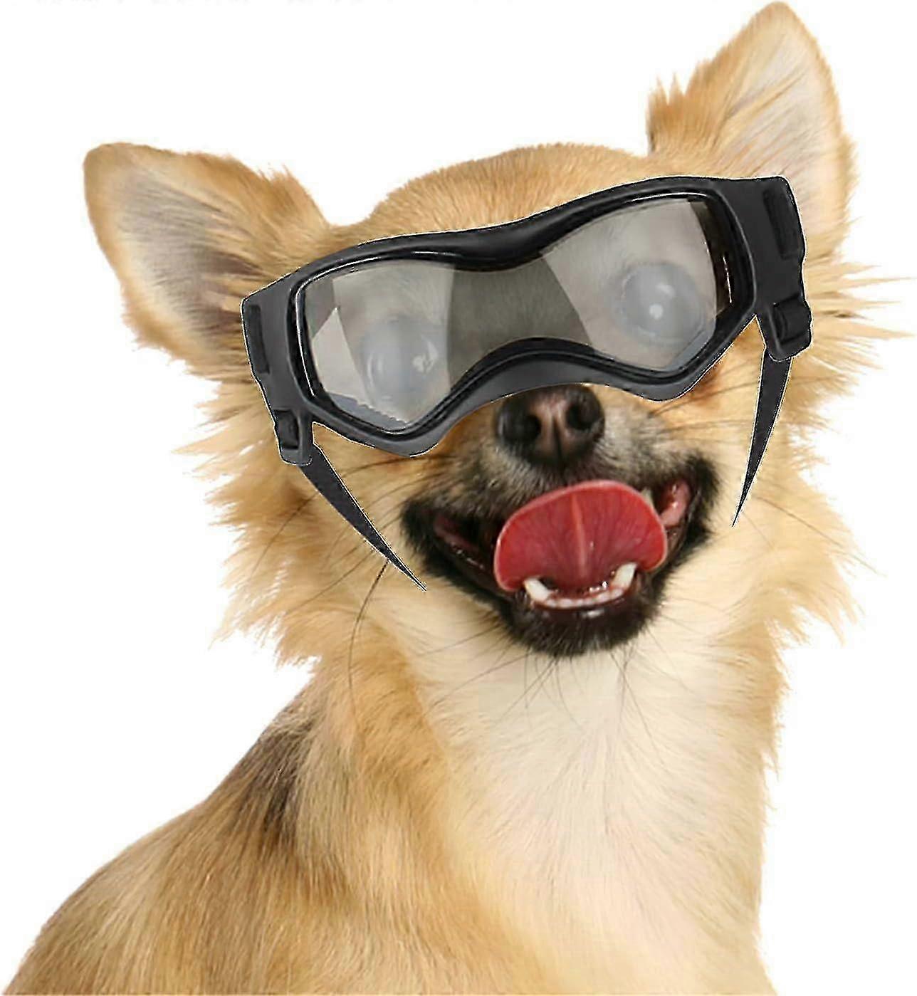 Dog goggles compatible with medium breeds, UV protection windproof
