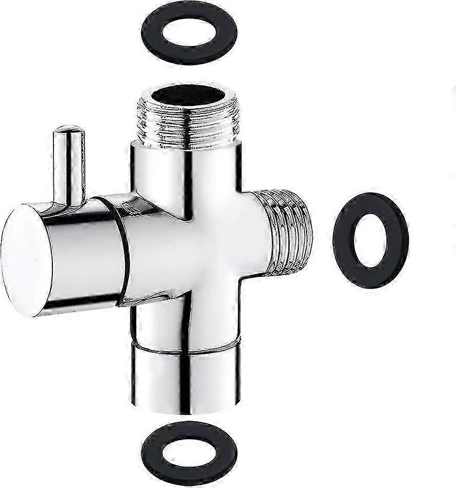 3-Way Diverter Valve G1/2" Solid Brass Shower Valve