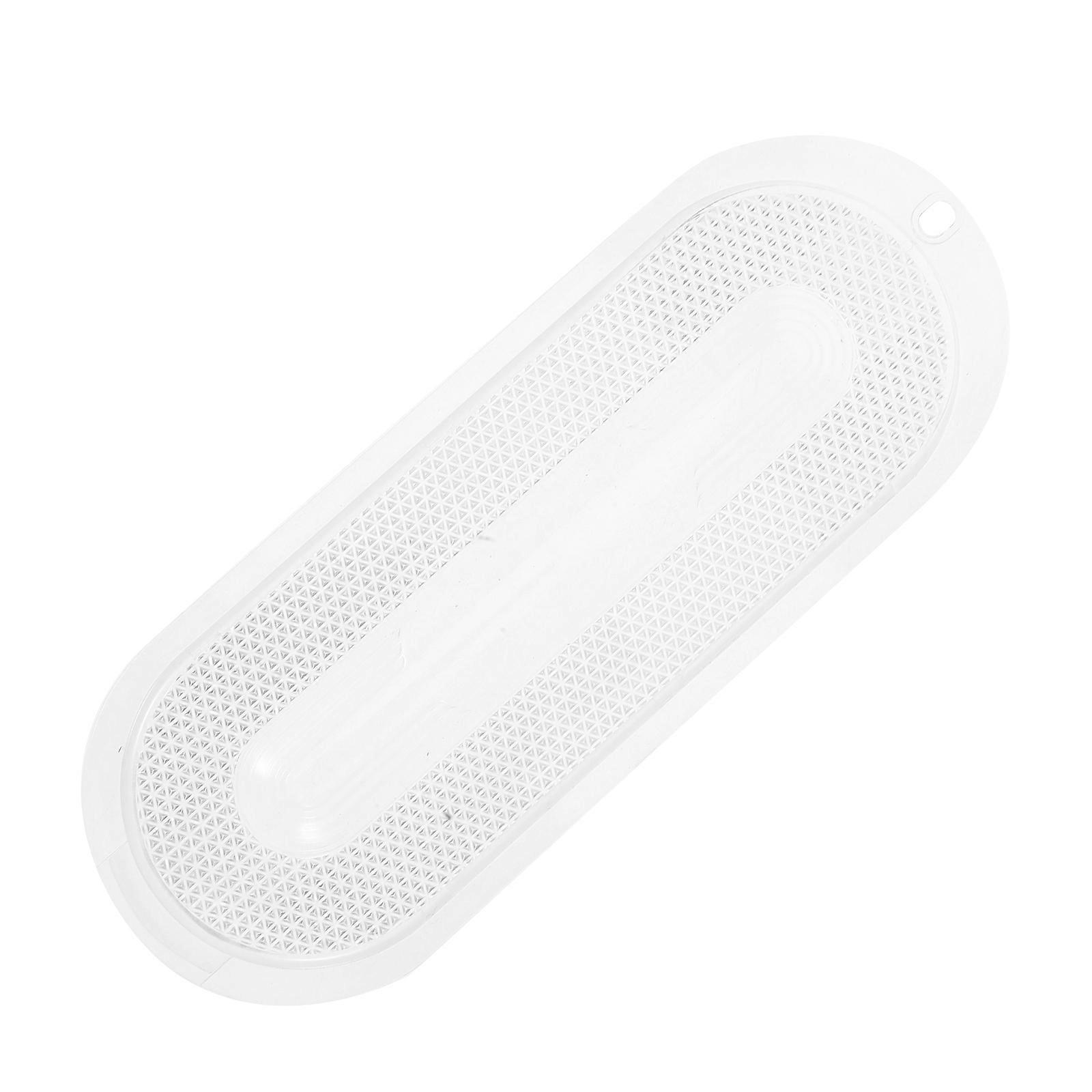 Plastic Lamp Shade Replacement Easy Installation For Cooking Enthusiasts 18.50X7.00X0.70CM 1Set