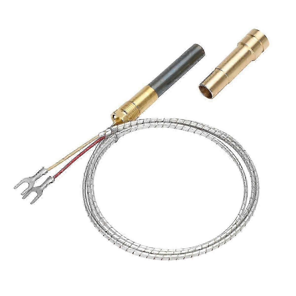 Gas Fryer Thermocouple, Thermopile Replacement Parts for 60125501, Compatible with Certain Brands