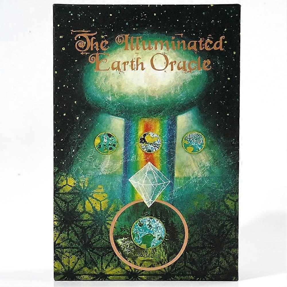 Illuminated Earth Oracle Tarot Card Deck, 63-Card Natural World Inspired Divination Tool, Enlightened ERD Oracle