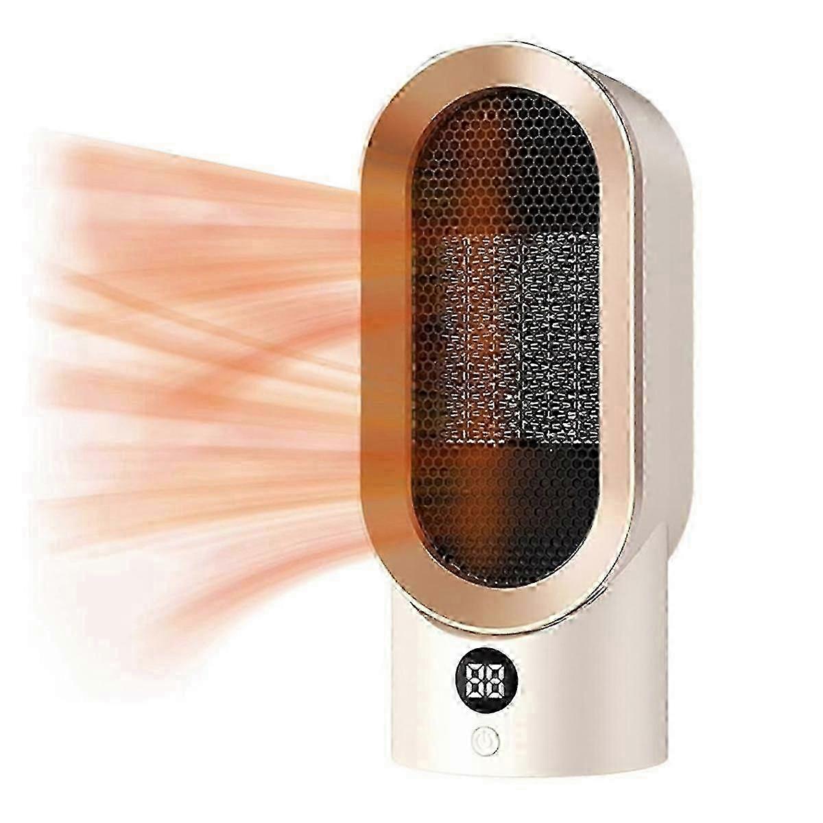 Compact Desktop Mini Heater for Home Office with EU Plug