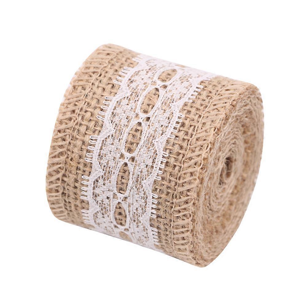 Burlap Fabric Roll For Bouquets Craft Enthusiasts Multi-Colored 200x5cm present Wrapping 1Set