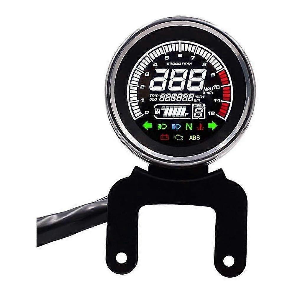 Motorcycle Odometer Universal Motorcycle Digital Tachometer Speedometer Odometer Digital Tachometer Odometer Speedometer SZRH A-X