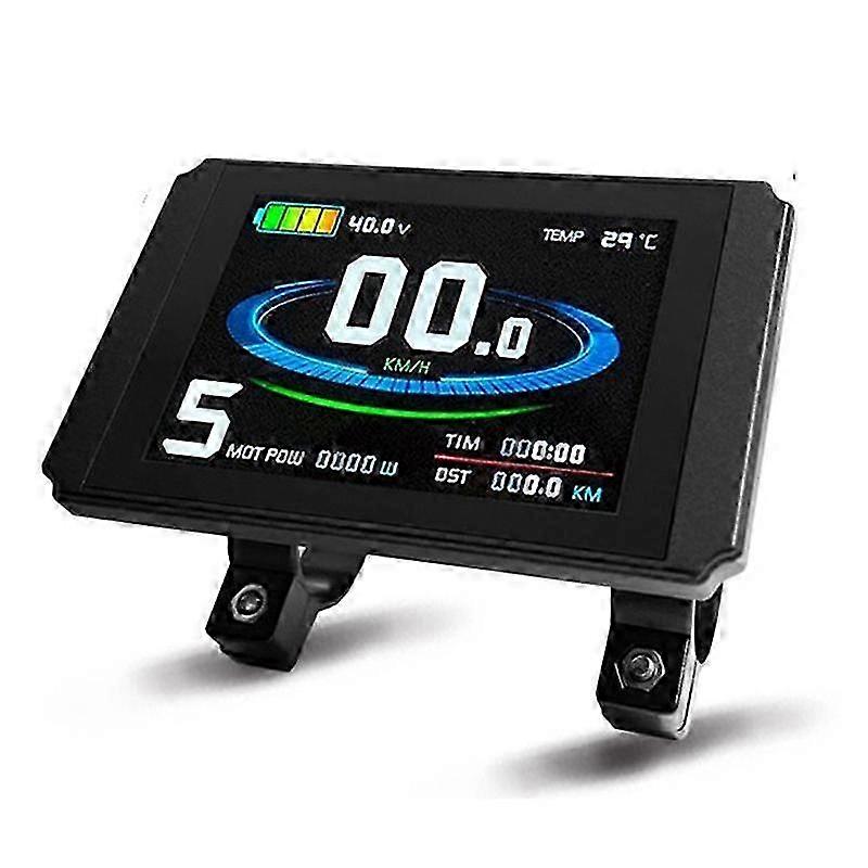 KT Electric Bike LCD Display 72V LCD8H Display SM Connector Electric Bike Bicycle Display for ElectBlack SZRH A-X