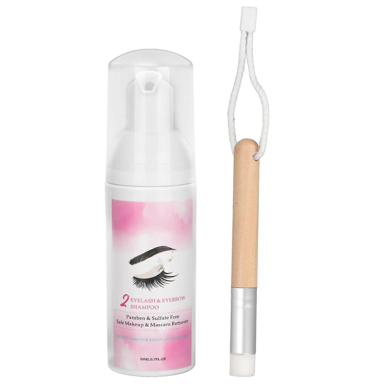 Eyelash Extension Efficient Gentle Care Foam Lash Cleanser for Extensions and Natural Lashes 50ml