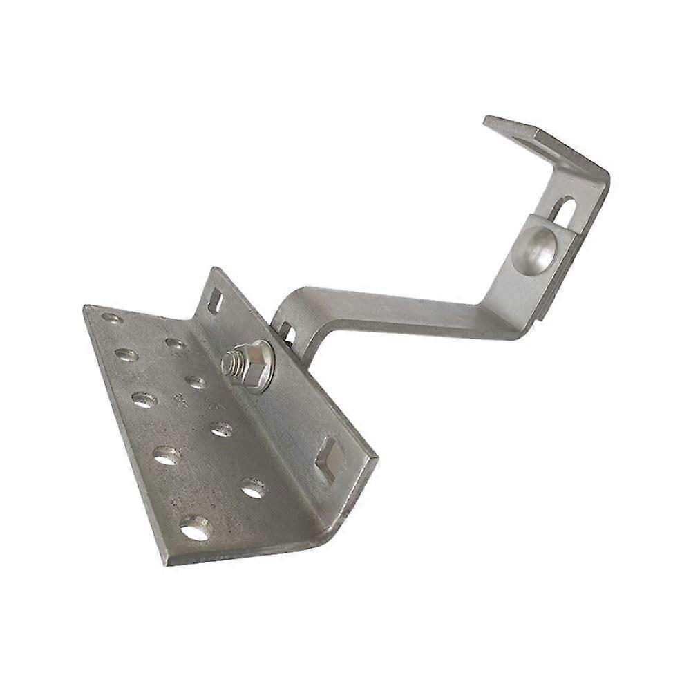 PV Roof Hook 3-Way Adjustable Stainless Steel MT123 1.4016 Standard for Solar Panel Installation Pack of 10