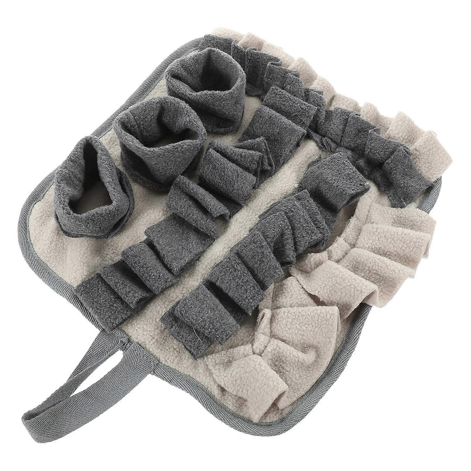 Adorable Non Slip Fleece Sniffing Blanket for Rabbit Playtime – Comfortable & Safe Pet Training Mat for Foraging and Sniffing Activities