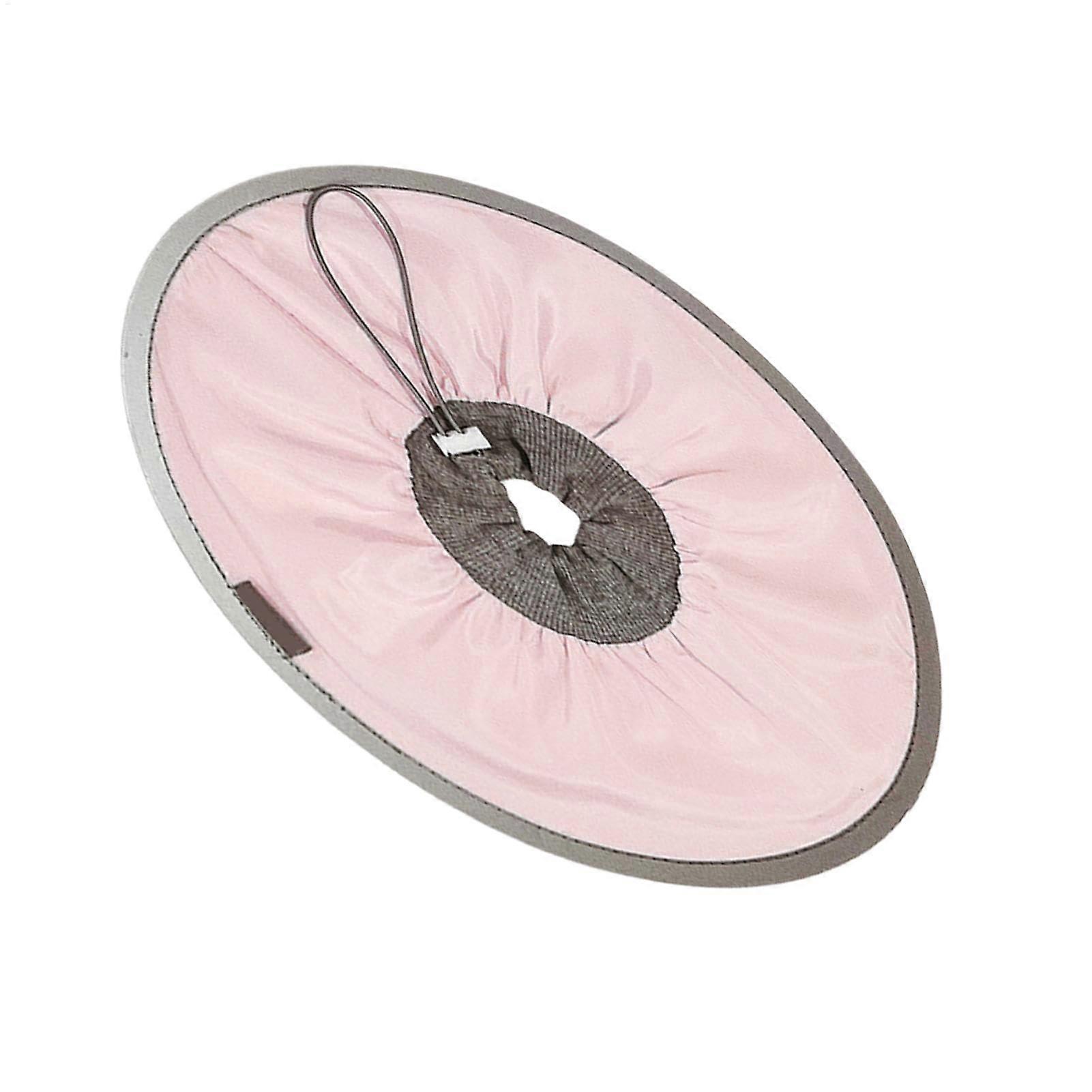 Comfy Kitty Cone – Adjustable Cat Recovery Collar for Wound Licking, Lightweight, Soft, Rose