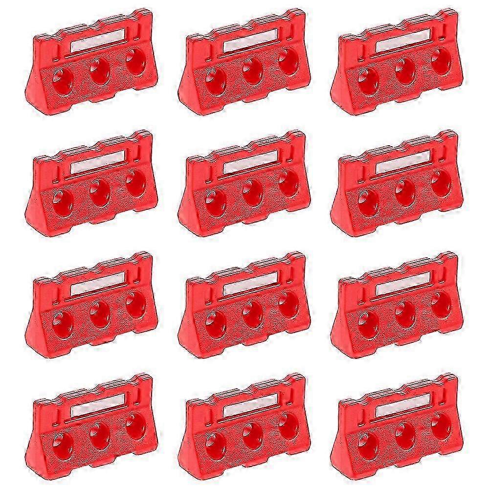 12pcs Traffic Road Barriers & Simulation Fences - Educational Cognitive Toys for Kids' Early Learning & Development Activities