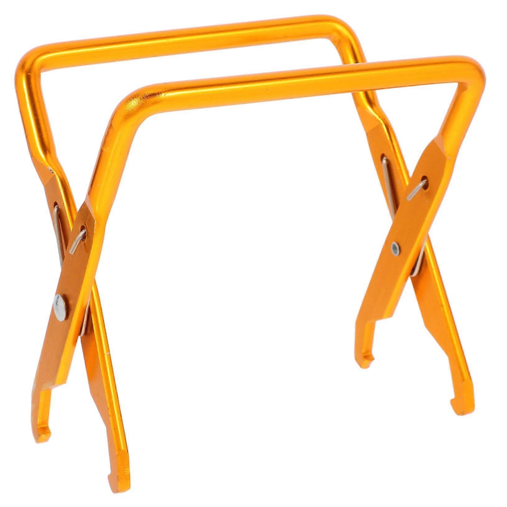 Beekeeping tool, aluminum bee frame clamp grip for beehive frames, beehive frame holder, beekeeping supplies, versatile beehive accessory.