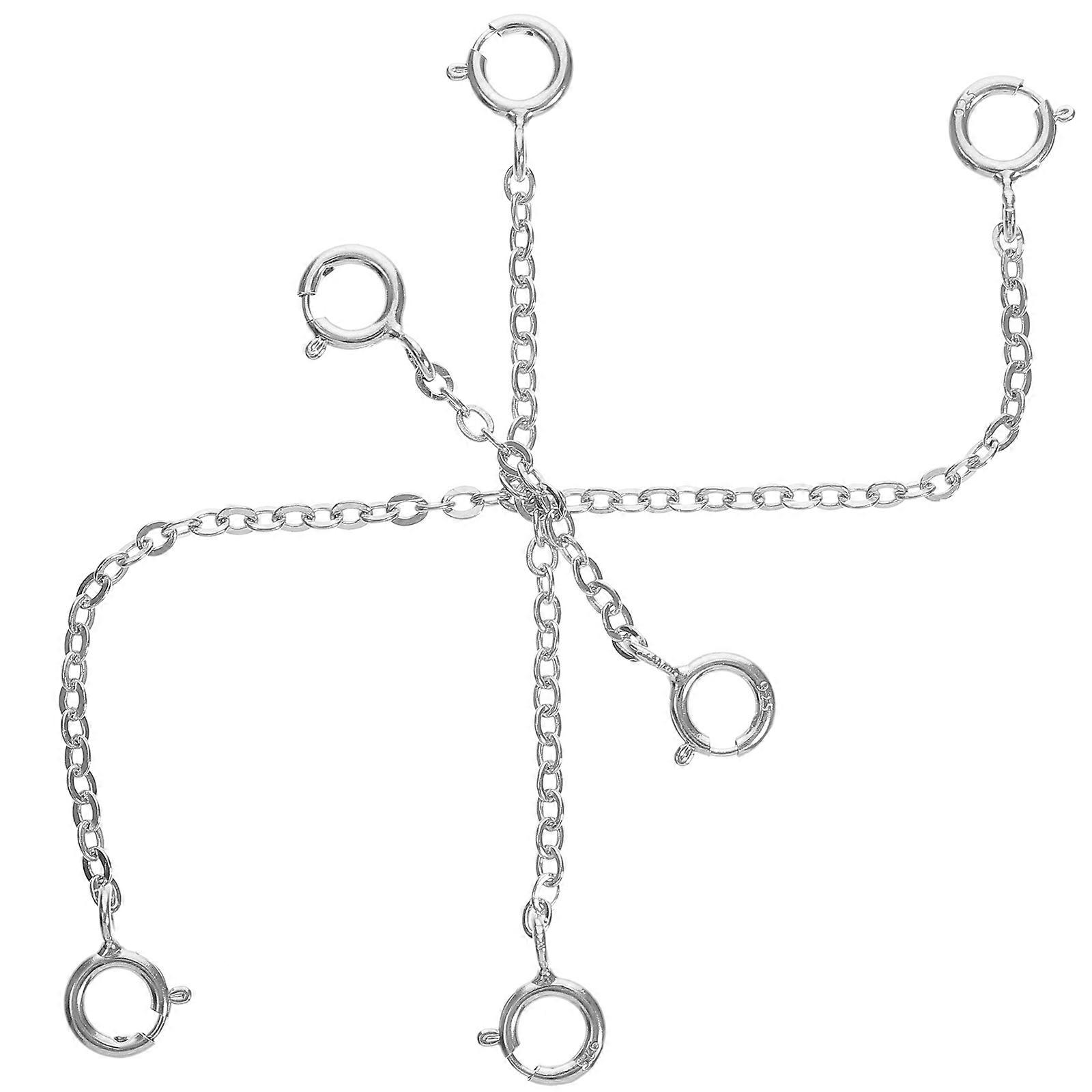 3pcs Bracelet Extender Chains for Jewelry Making, Necklace & Bracelet Length Adjustment, DIY Custom Jewelry Accessory