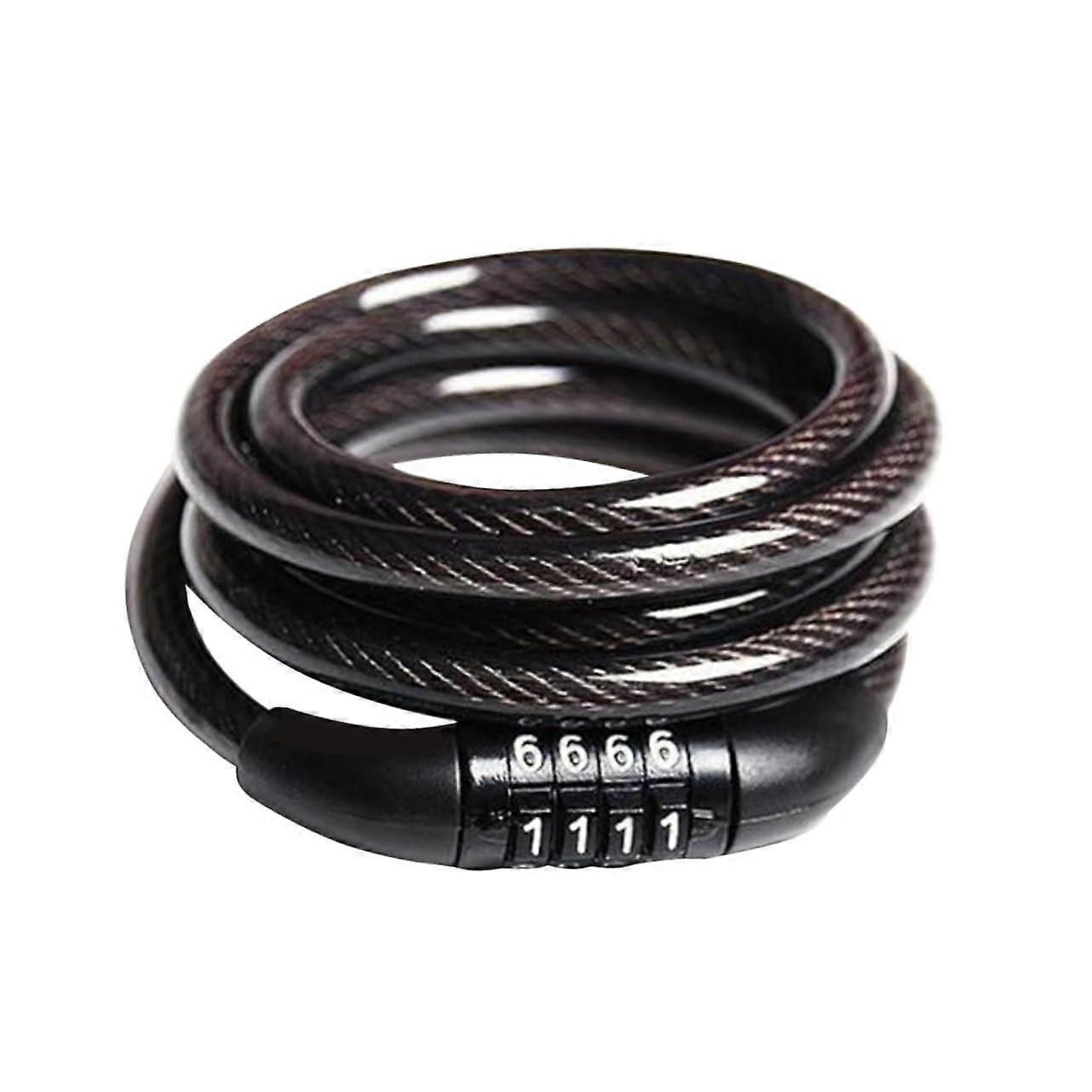 1 piece bike lock combination code lock for bicycle and scooter secure operation for cycling without key loss