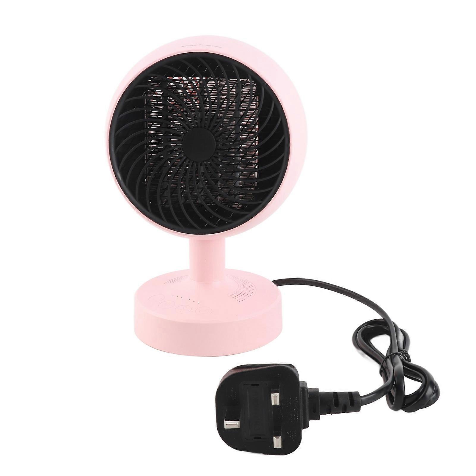 Portable Mini Space Heater with Adjustable Angle, Both Cold and Warm Fan Heater for Home and Desktop Use, Compact and Efficient