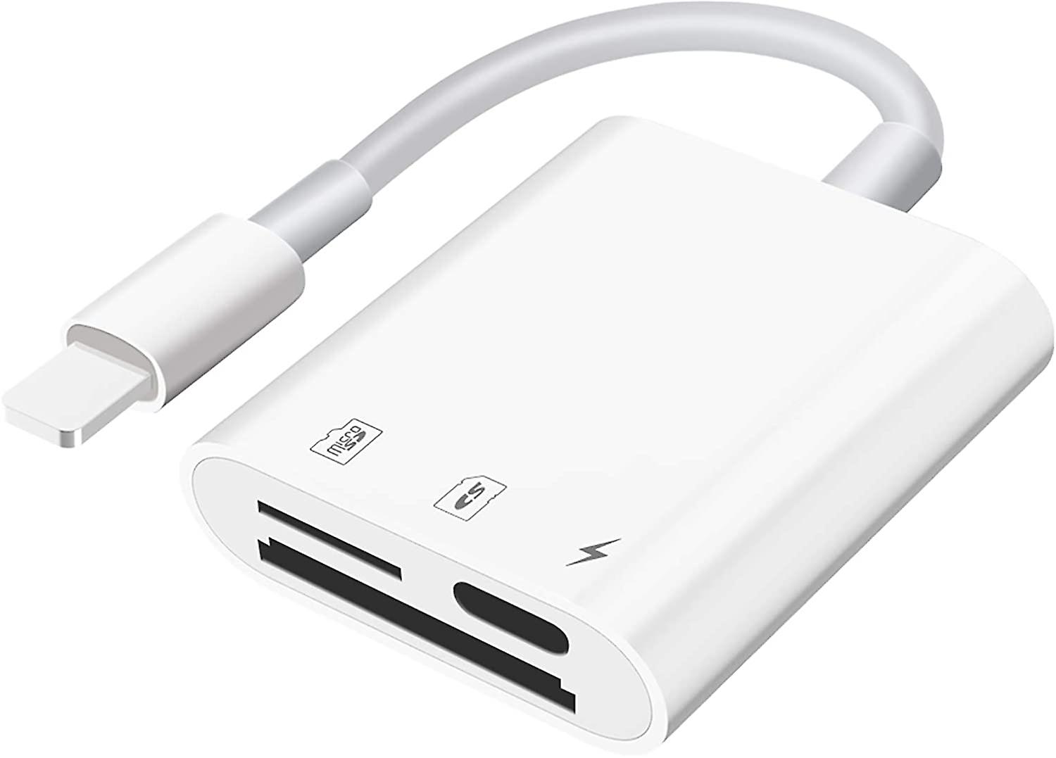 Sd Card Reader For Iphone Ipad,micro Sd Card Reader Memory Card Reader Plug And Play Trail Camera Viewer Sd Card