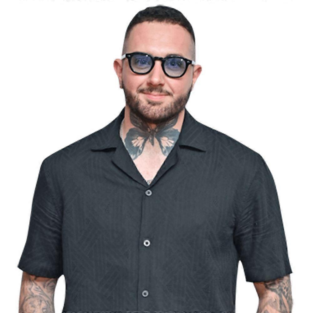 Jaxon Feeley (Black Outfit) Half Body Buddy Cutout