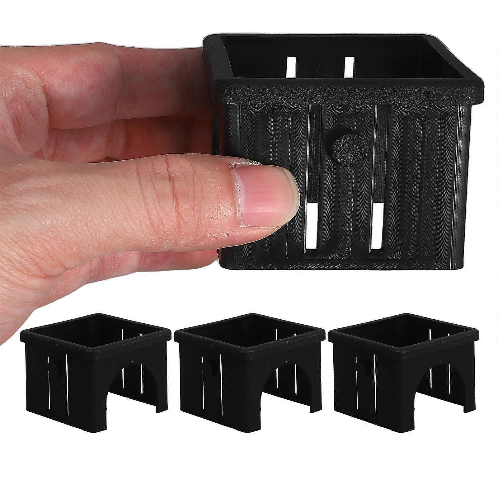 4pcs Hollow Square Tube Slide Sleeve Fitness Adapter for Stability, Noise Reduction, High Strength Material for Enhanced Workout Performance