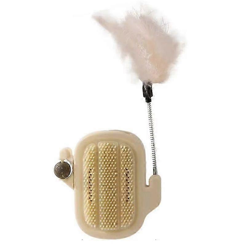 3 في 1 فرشاة العناية الذاتية للقطط ، مشط تدليك الزاوية على غرار الصبار ، مشط تدليك الأليفة