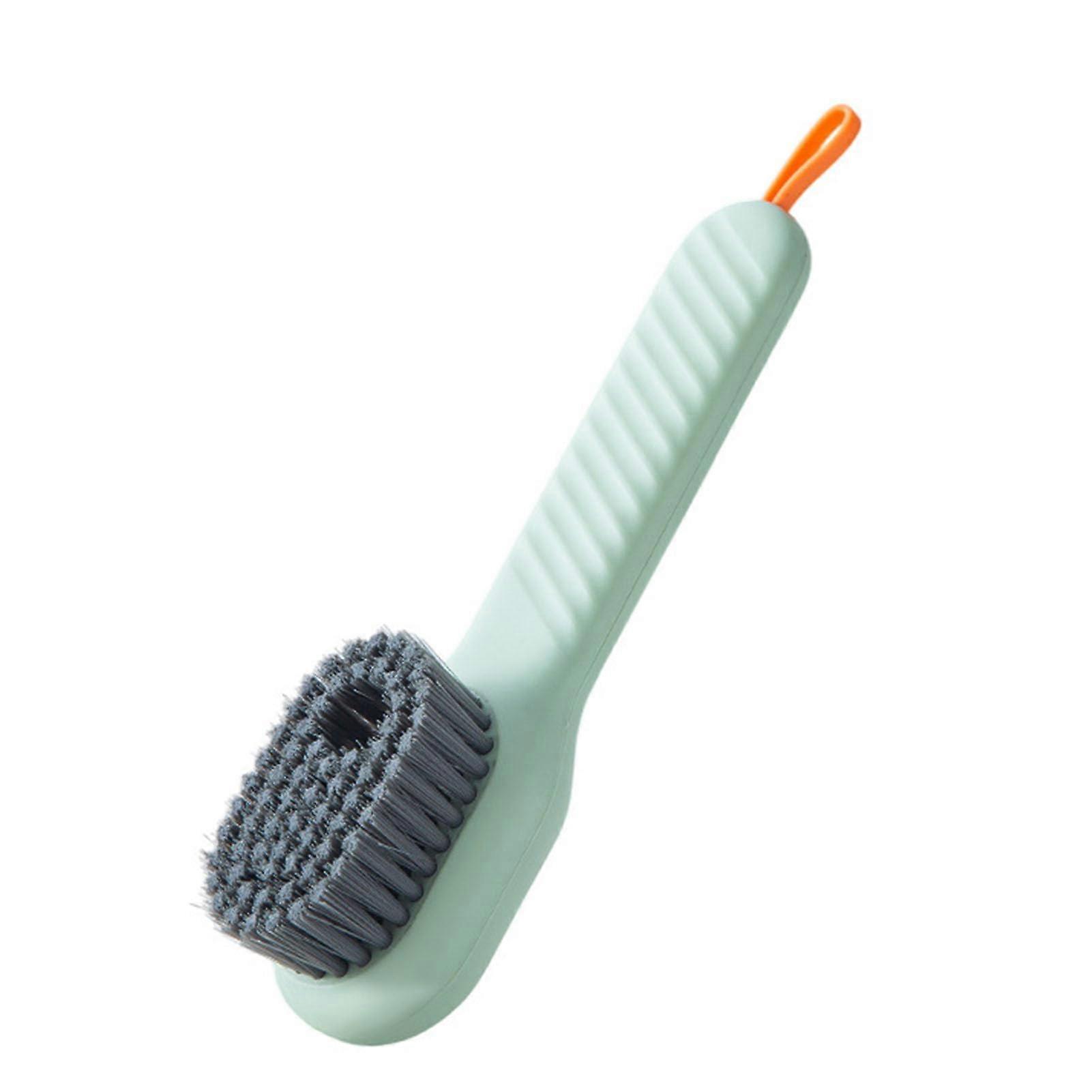 Shoe Cleaning Brush Long Handle Exfoliating Brush Soap Multifunctional Bathroom Kitchen