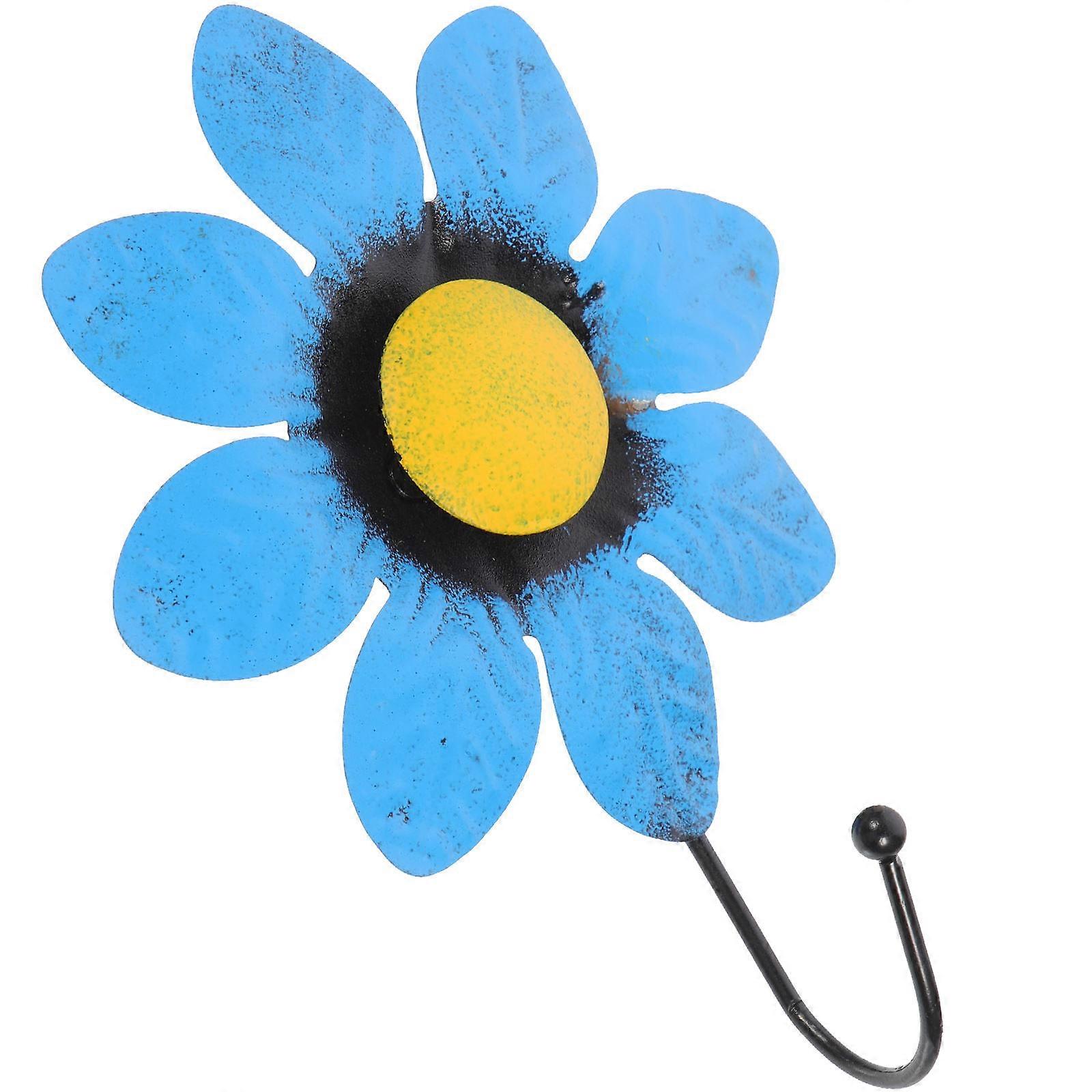 Flower Shaped Iron Wall Hat Hanger Decorative Coat Hook for Entryways, Hallways & Kitchens – Easy Install, Strong Load Bearing, Stylish Home Decor