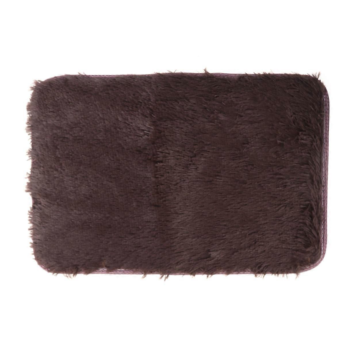 קל לניקוי שטיחים רחיץ שטיח רצפת חדר שינה ביתי מחצלת קפה 40x60 ס"מ 1 סט