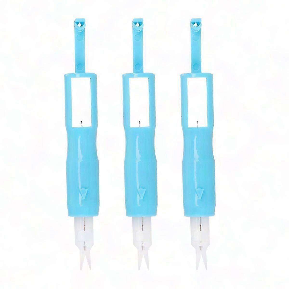 3 PCS Sewing Machine Needle Threader Tool Quick Inserter