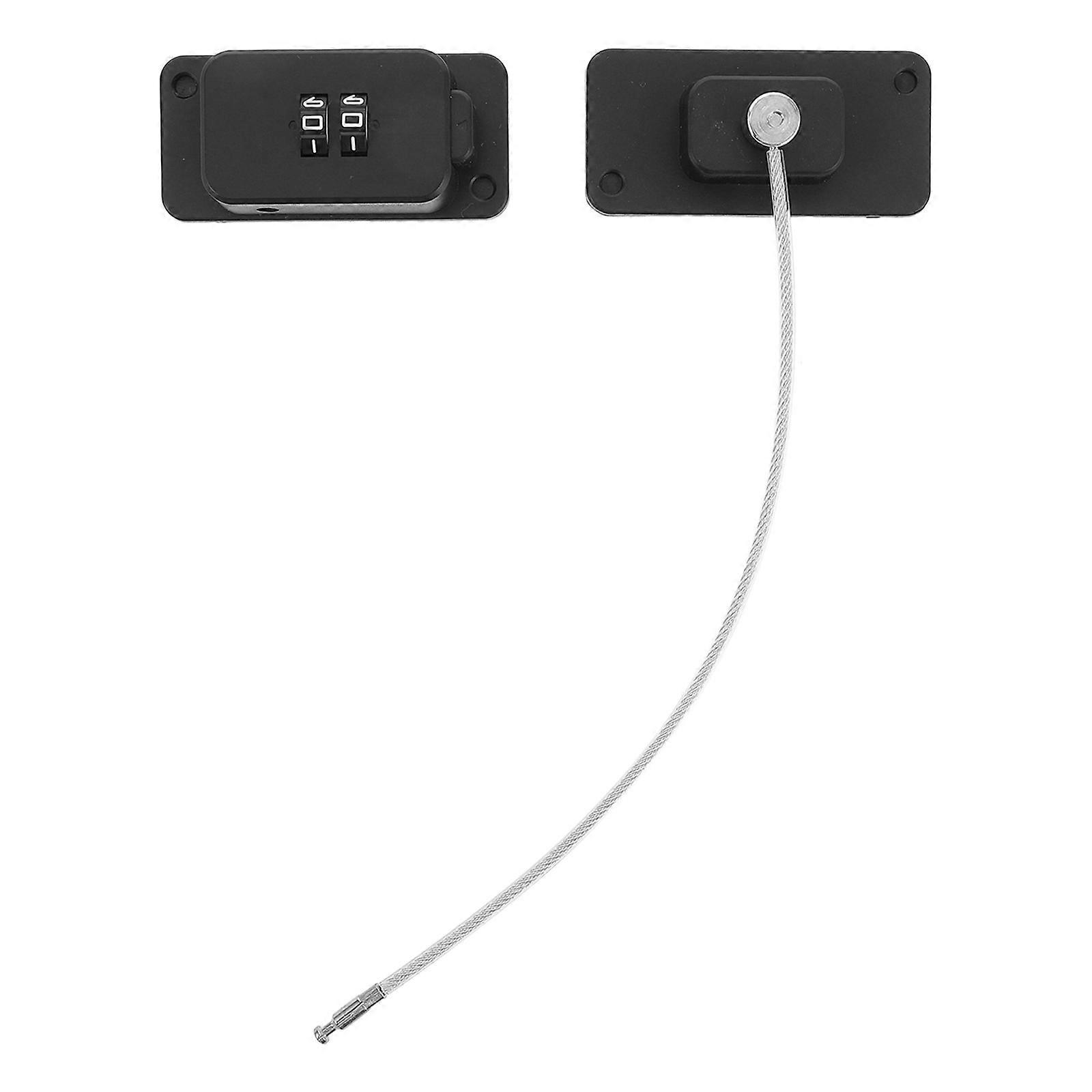 Fridge Baby Proof Lock Abs Material No Prevent Cabinet .9×2.7×1.3in Secure Password 1Set