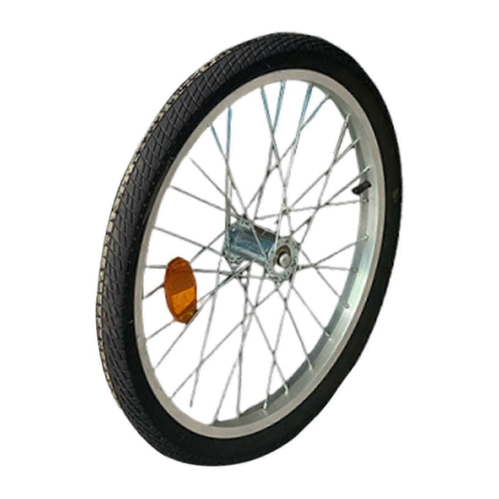 Remorque Roue Vélo Remorque Composant Vélo Léger Robuste Installation facile Forte capacité de charge Remplacement portable 2025