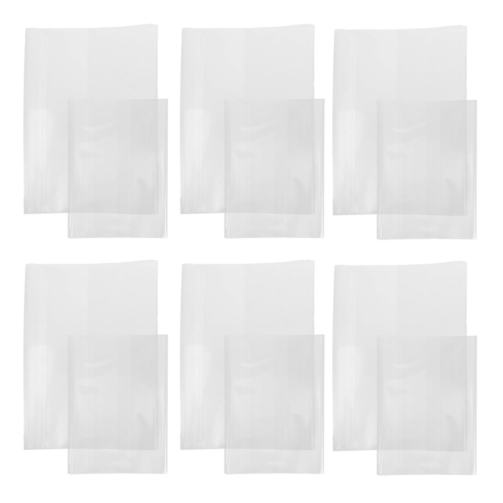 20Pcs Buch Abdeckung Transparent Buch Abdeckung Anti-tragen Buch Abdeckung Anti-scratch Notebook Schutz Abdeckung