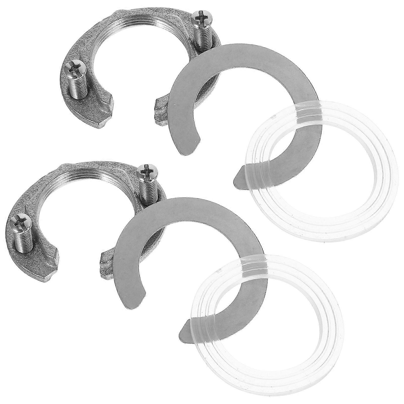 Kitchen Faucet Lock Nut Wrench Set Stainless Steel Tool for Easy Hot and Cold Tap Installation and Secure Sink Mounting