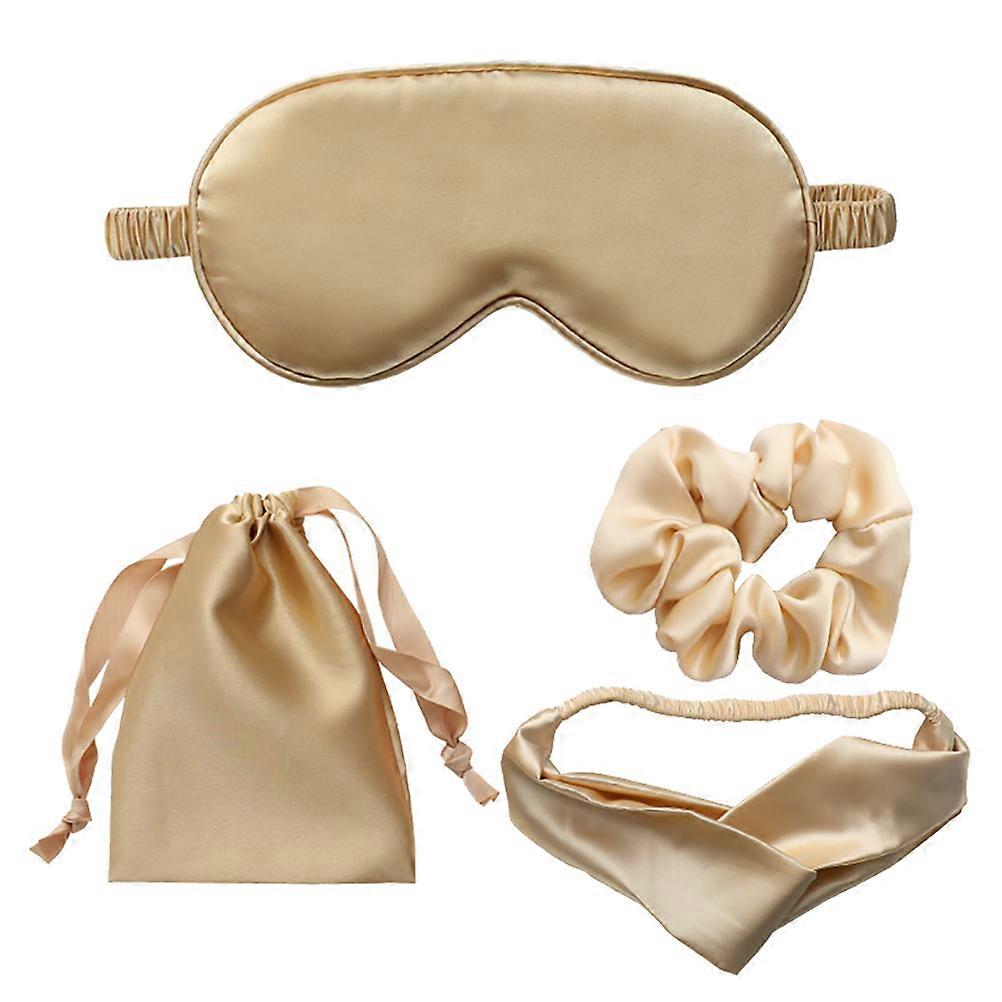 Eye Mask Artificial Silk Sleeping Mask for Sleeping Use 1Set Set