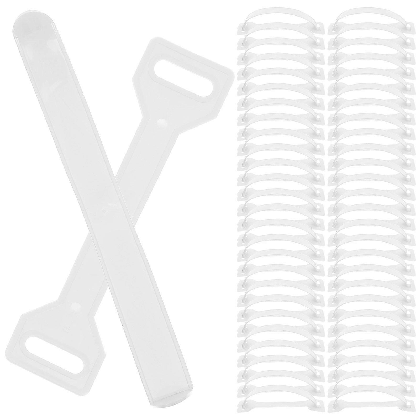 100pcs Carrying Straps Versatile Reusable Strap Gift Box Handle for Carrying Moving